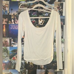 white long sleeve